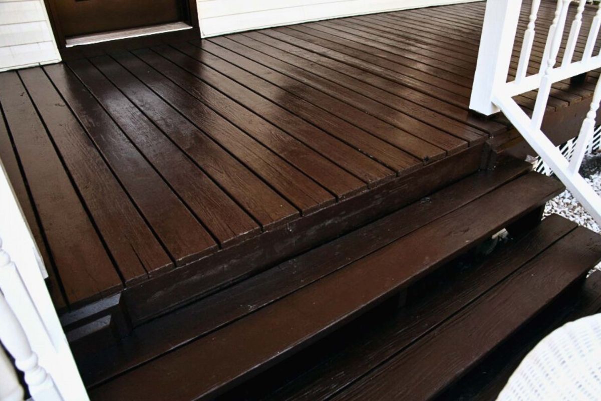 Porch Painting and Staining - North Shore Deck Builders