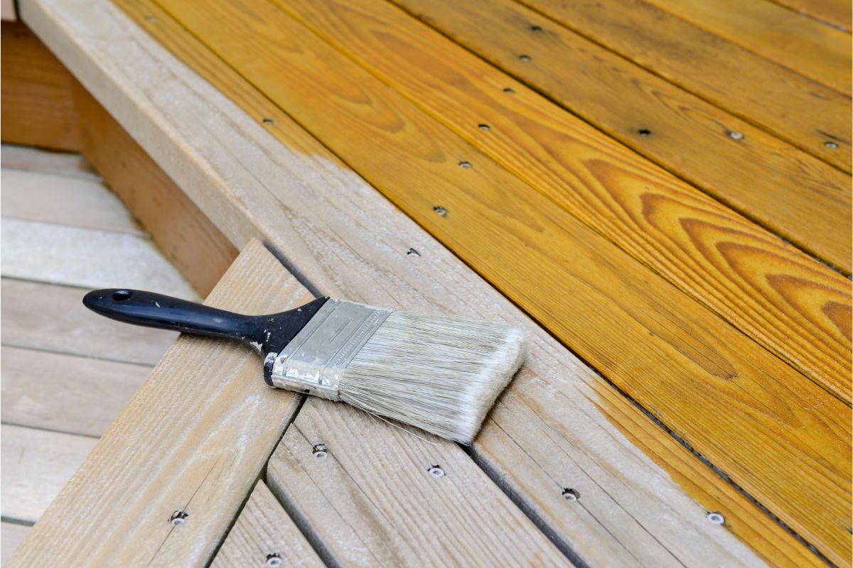 Porch Staining and Finishing - North Shore Deck Builders