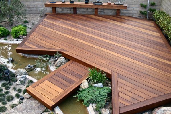 Wooden Hardscape - North Shore Deck Builders