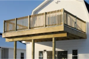 Building a Second-Story Deck in North Shore, MA - North Shore Deck Builders